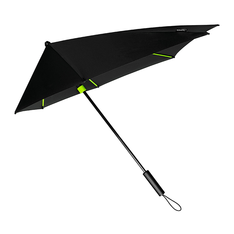 STORM TROPICAL BLACK/BLUE 15P 新品未使用 stormparaplu-zwart-lime-99st12.jpg